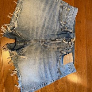 Madewell relaxed denim shorts
